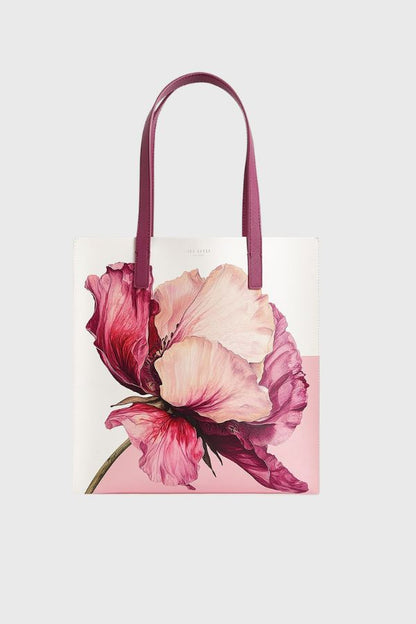 Ted Baker Printed Flower Medium Icon Bag S284074-WXB-SHILVA