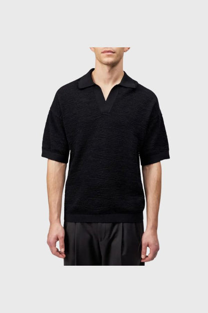 Drykorn Oversized Pure Cotton Knit Polo Laurenzzo 420249
