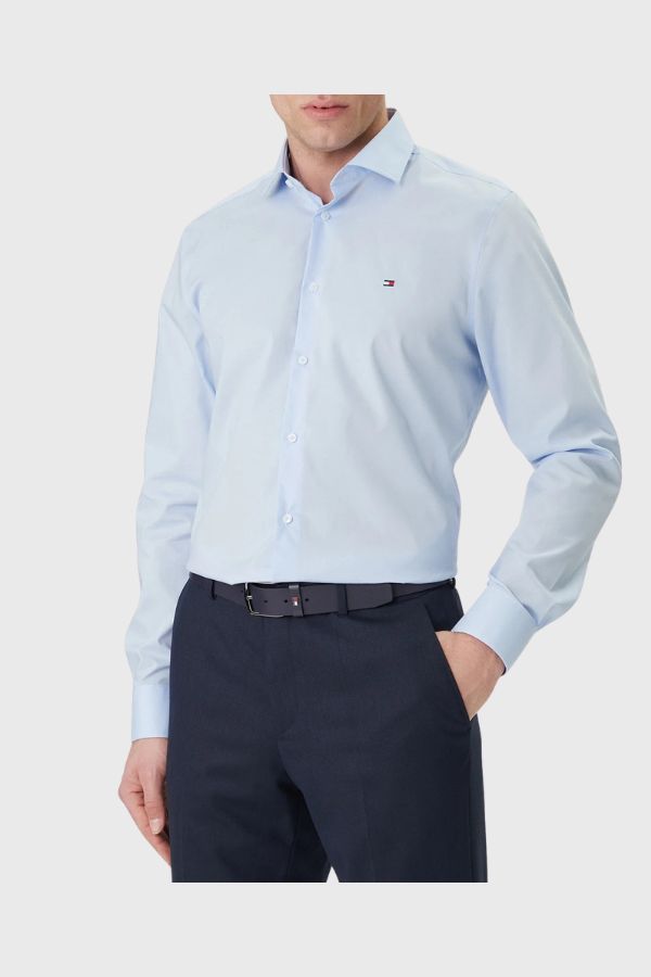 Tommy Hilfiger Cl Non Iron Solid Shirt MW0MW43122