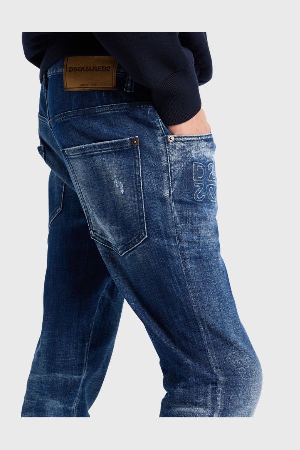 Dsquared2 Dark Milky Way Skater Jeans S74LB1949D30010