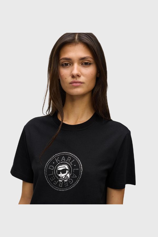 Karl Lagerfeld Ikon Rs Circle T-shirt B2W17025