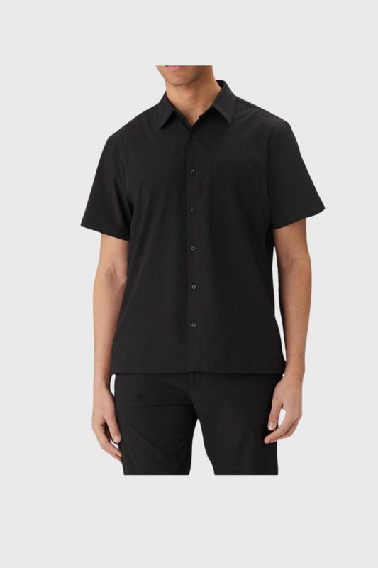 Calvin Klein Solid Seersucker Classic Shirt LV04LF109G