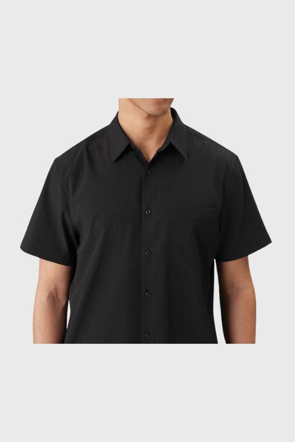 Calvin Klein Solid Seersucker Classic Shirt LV04LF109G