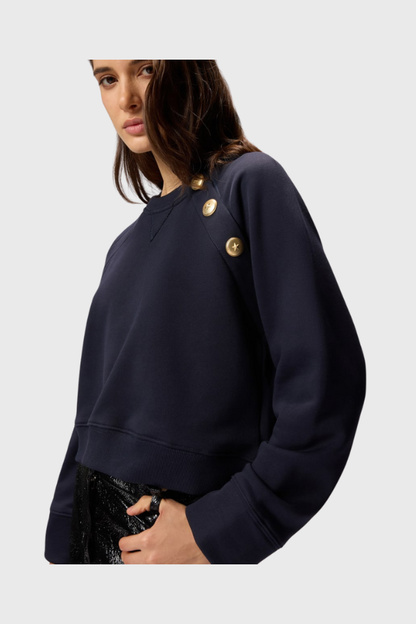 Pinko Margarina Knitwear Sweatshirt With Buttons 105613A2TCG82