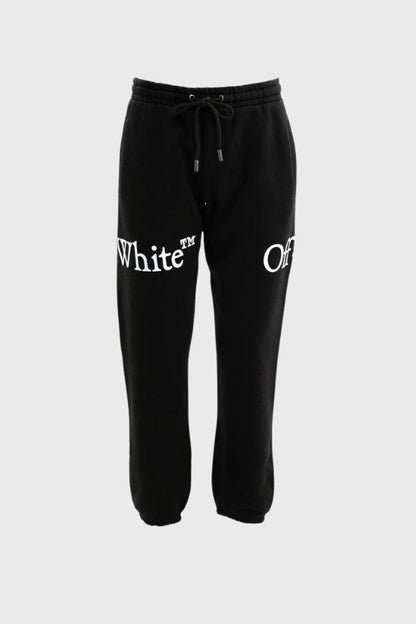 Off White Bookish Scarf Cuffed Sweatpants 44MCH057F26F001001