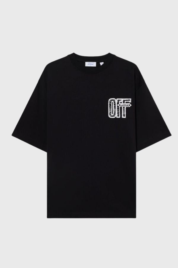 Off White Motion Arrow Skate S/S Tee 44MAA120F26J00Y001