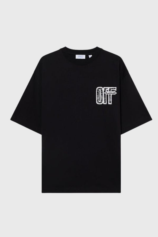 Off White Motion Arrow Skate S/S Tee 44MAA120F26J00Y001