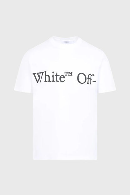 Off White Bookish Scarf Regular S/S Tee T-shirt 44MAA16MF26J00G100