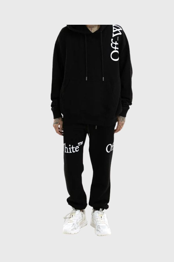 Off White Bookish Scarf Cuffed Sweatpants 44MCH057F26F001001