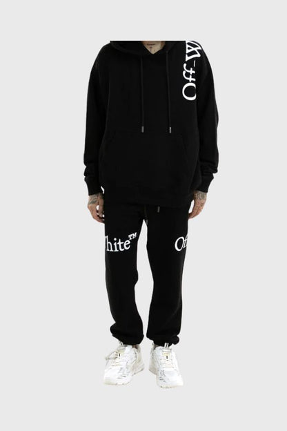 Off White Bookish Scarf Cuffed Sweatpants 44MCH057F26F001001