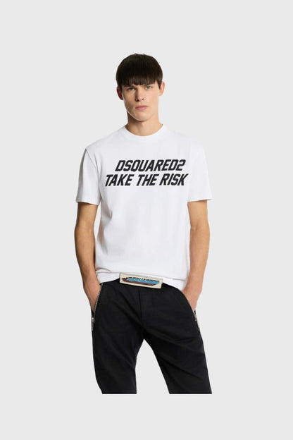 Dsquared2 Take The Risk Cool Fit T-Shirt  S71GD1697D20106