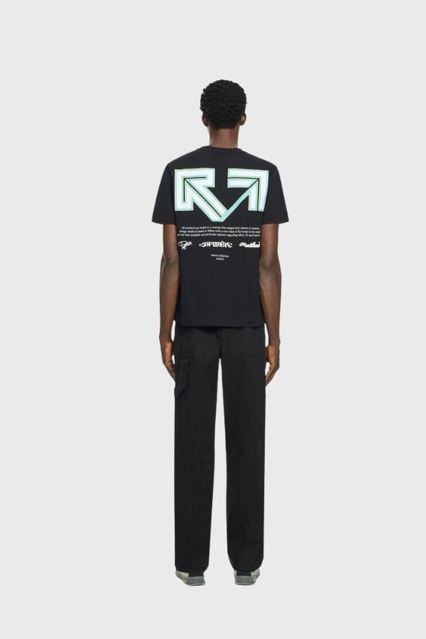 Off White Industrial Half Arrow T-Shirt 44MAA16MF26J00Z001