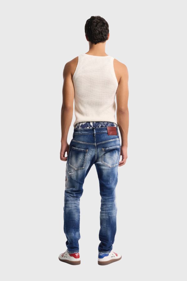 Dsquared2 Medium Wash Skater Jeans S71LB1754D30010