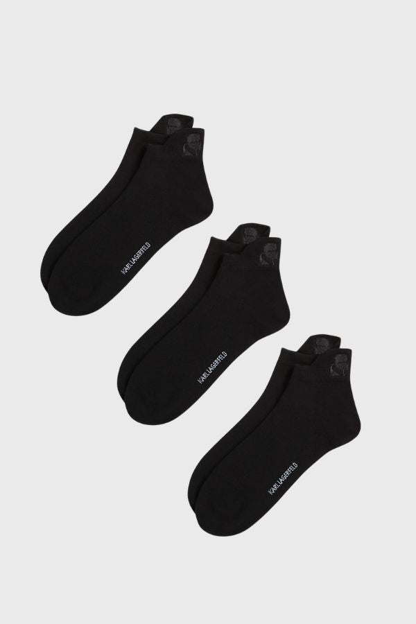 Karl Lagerfeld K/Kameo Logo Sneaker Sock 3P A4M47041