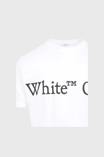 Off White Bookish Scarf Regular S/S Tee T-shirt 44MAA16MF26J00G100