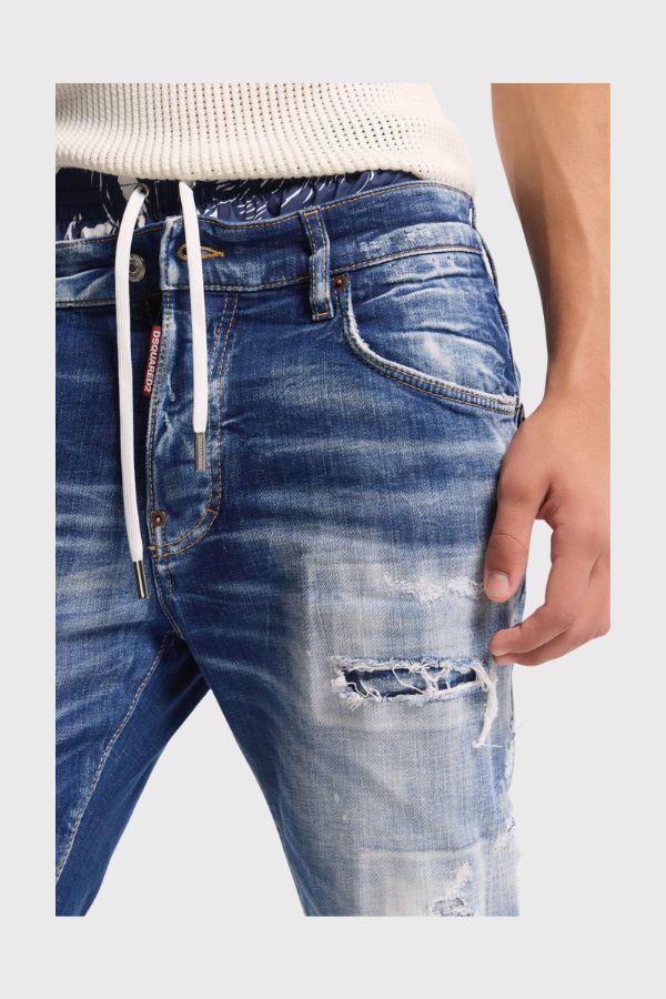 Dsquared2 Medium Wash Skater Jeans S71LB1754D30010