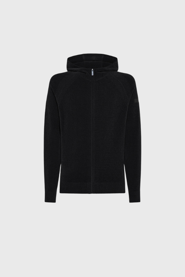 Rrd Velvet Hood Zip Knit Ζακέτα W25136