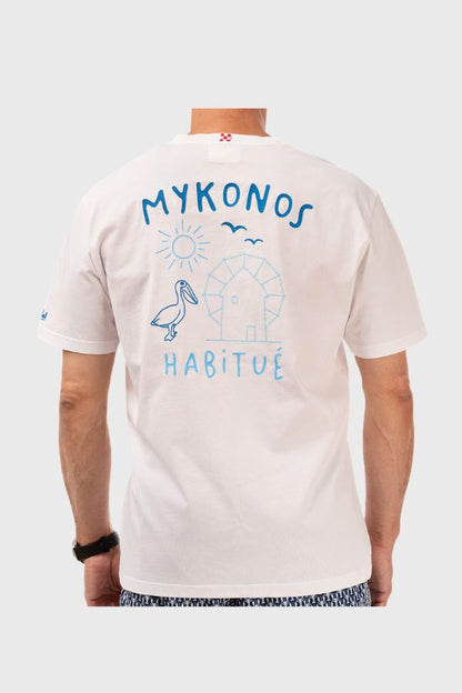 MC2 Saint Barth Portland T-Shirt Mykonos Summer PRL0002-02506L