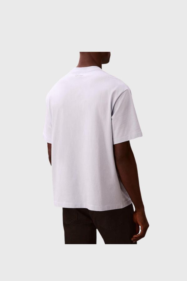 Calvin Klein Jeans T-Shirt Crew Neck Printed Details LV04RF818G
