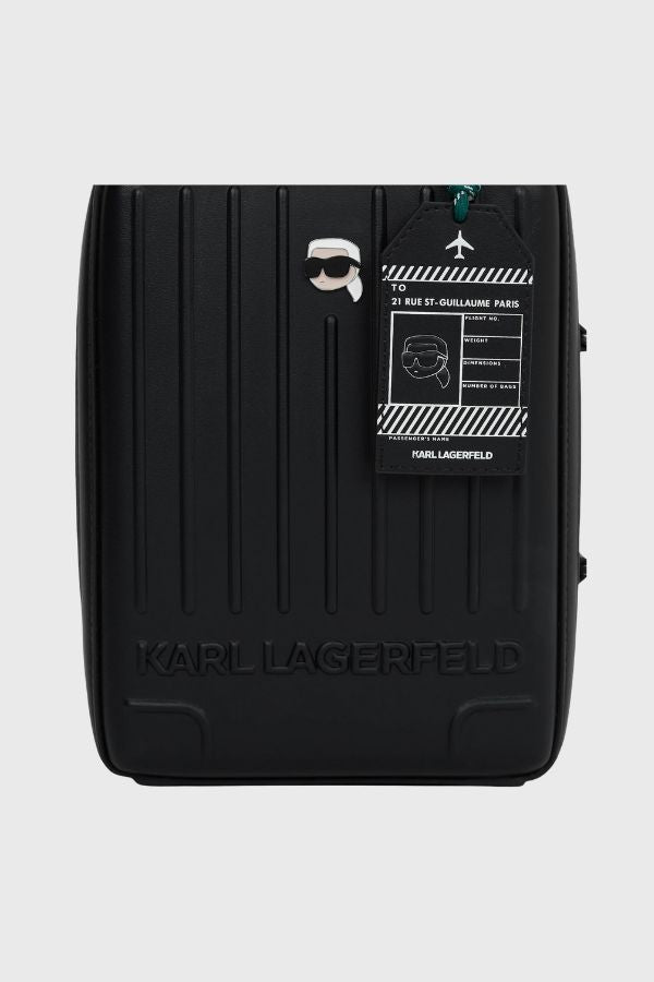 Karl Lagerfeld Ikon Suitcase Crossbody Τσάντα B1W30034