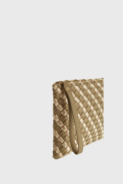 Marrea Clutch Stripe Oysters & Champange MRR22112068