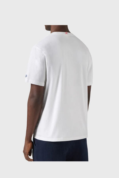 MC2 Saint Barth Austin T-Shirt Ostriche Bollicine AUS0001-04294L