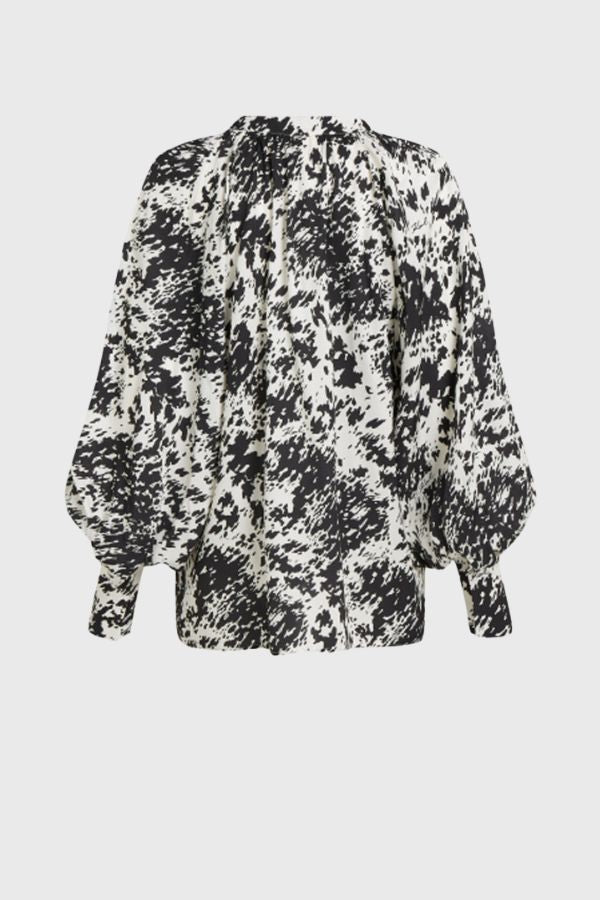 Karl Lagerfeld Voluminous Printed Blouse B4W11013
