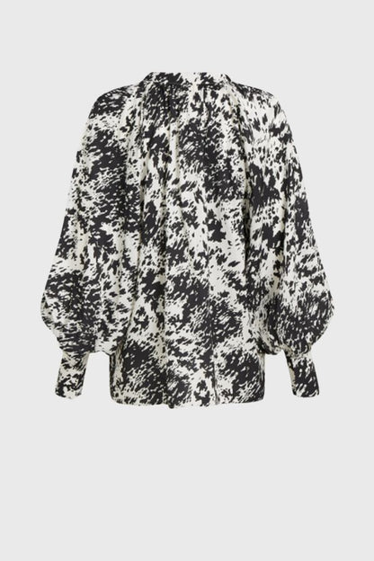 Karl Lagerfeld Voluminous Printed Blouse B4W11013