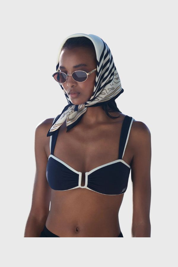 Karl Lagerfeld K/Autograph Seas Silk Scarf B2W33047