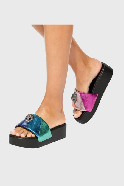 Kurt Geiger Meena Eagle Platform Sandal 4797869979