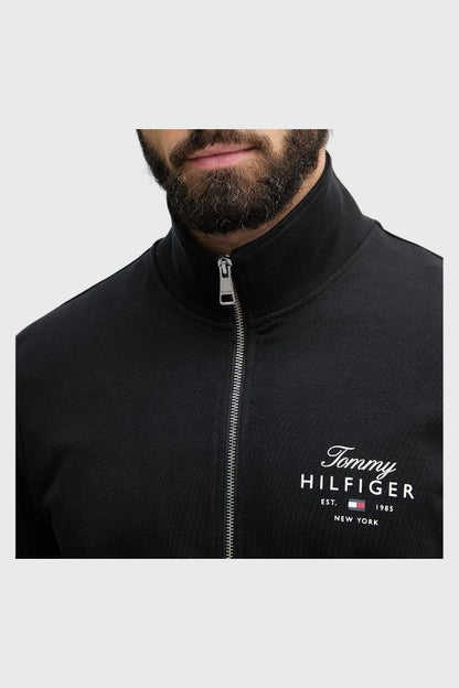 Tommy Hilfiger Script Stack FZ Stand Collar MW0MW43219