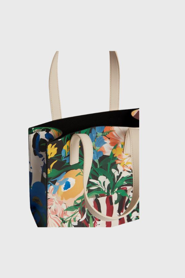 Ted Baker Floral Bouquet Printed Small Icon Bag S284100-WXB-BOUCONI