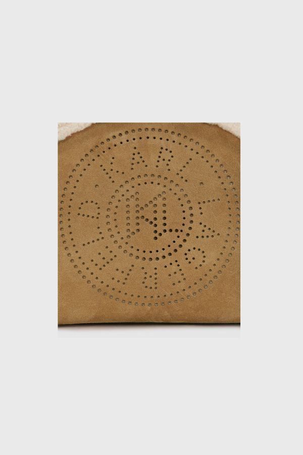 Karl Lagerfeld K/Circle Small Shearling Tote Bag A4W300871XV