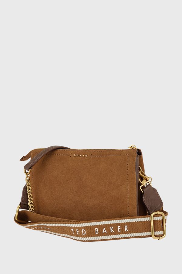 Ted Baker Webbing Suede Crossbody Bag S284114-WXB-SHALINA