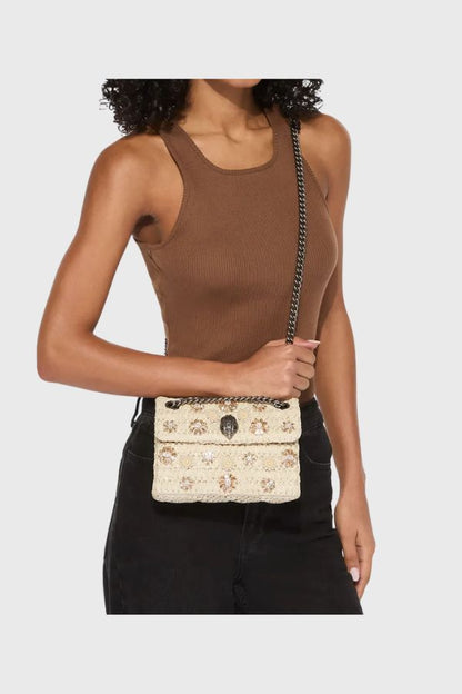 Kurt Geiger Raffia Mini Kensington 5576840999