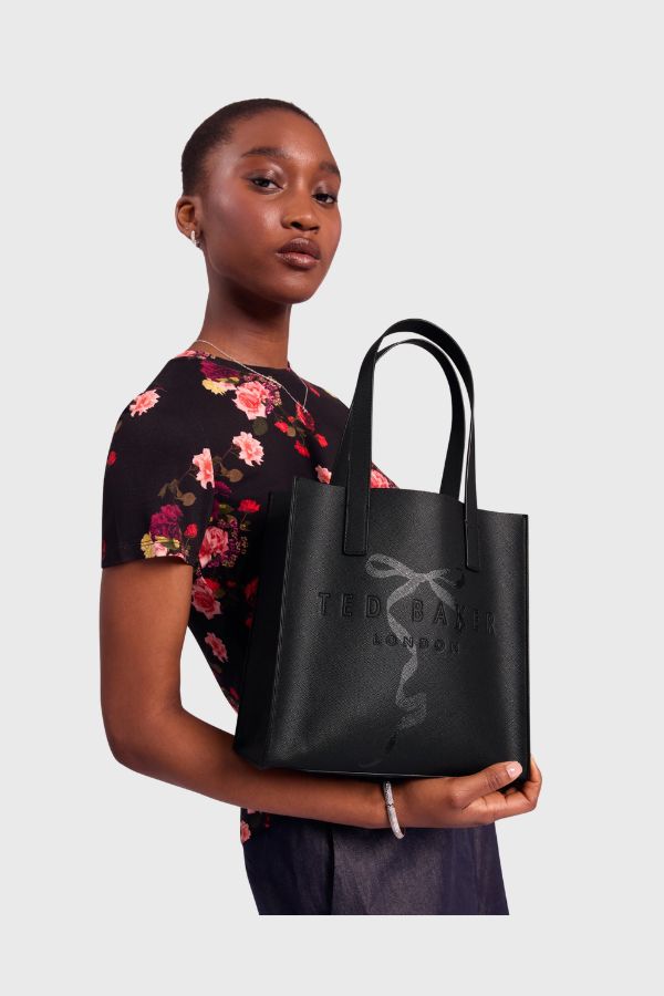 Ted Baker Bow Detail Small Icon Bag S285973-WXB-BOCON