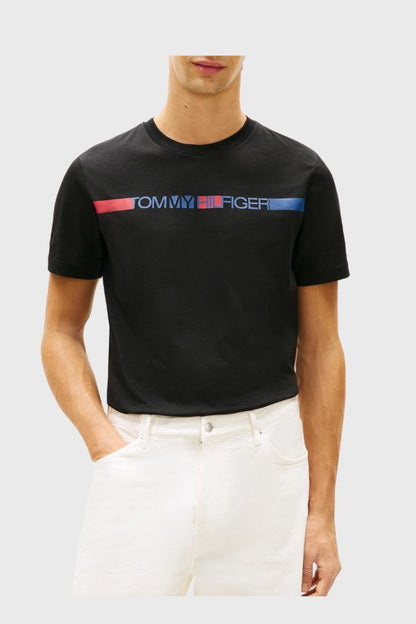 Tommy Hilfiger Brand Love Stripe Tee MW0MW42368