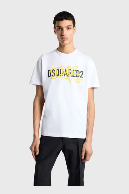 Dsquared2 Graffiti Cool Fit T-Shirt S74GD1580D20106