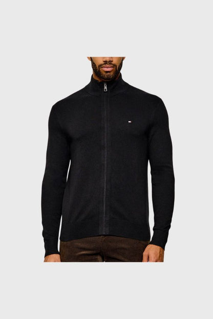 Tommy Hilfiger Pima Org Ctn Cashmere Zip Thru MW0MW28050