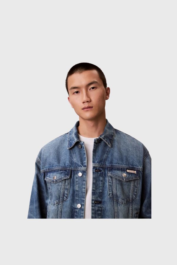 Calvin Klein 90s Denim Τζάκετ LV04RD706G