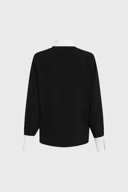 Karl Lagerfeld Contrast Collar Shirt  B4W11010