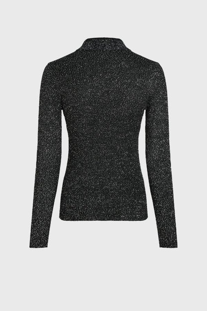 Karl Lagerfeld Sequin Knit Top B4W18019