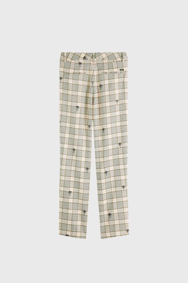 Scotch & Soda Abott Checked Regular-Fit Παντελόνι 166115