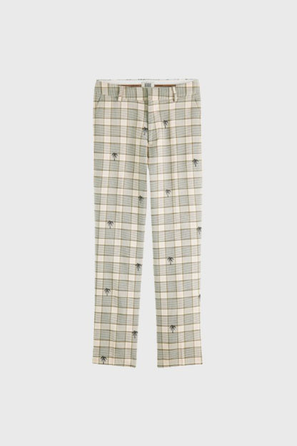 Scotch & Soda Abott Checked Regular-Fit Παντελόνι 166115