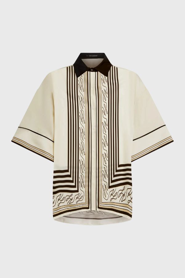 Karl Lagerfeld Fluid Pj Blouse B2W11016