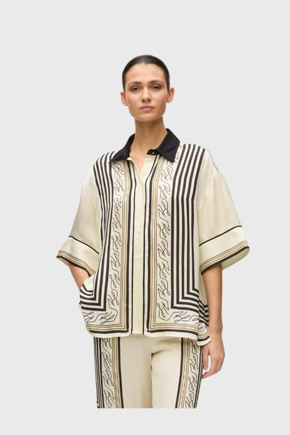 Karl Lagerfeld Fluid Pj Blouse B2W11016