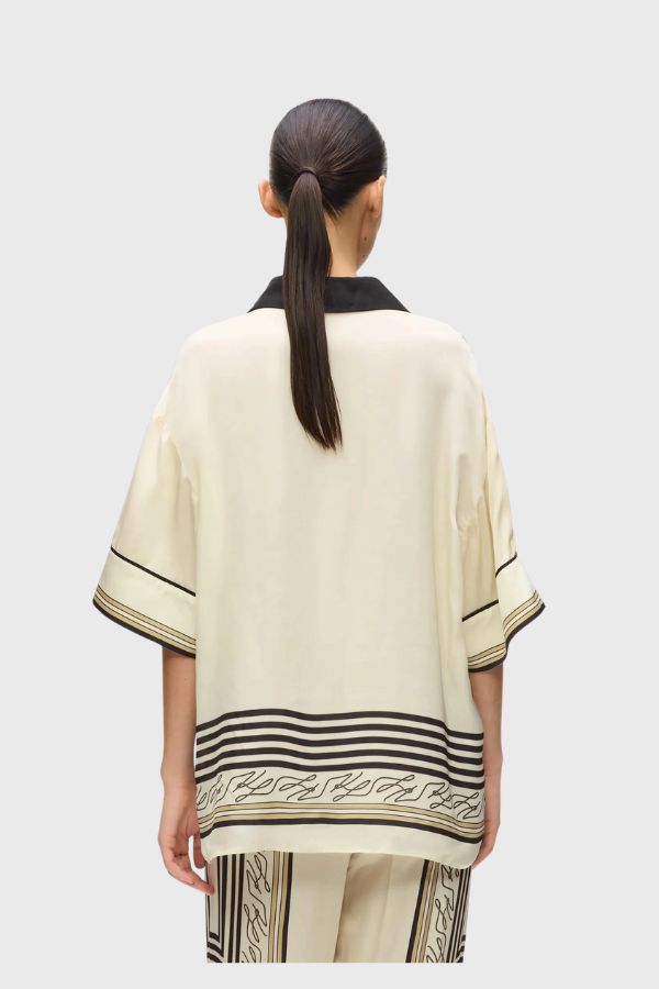 Karl Lagerfeld Fluid Pj Blouse B2W11016