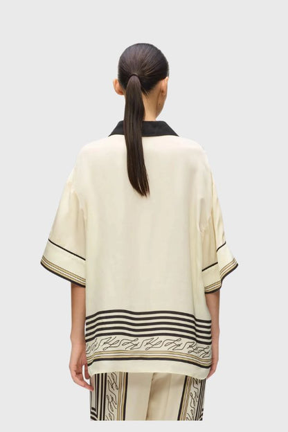 Karl Lagerfeld Fluid Pj Blouse B2W11016