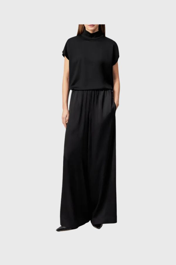 Drykorn Tweezer Wide Trousers In Satin 130065