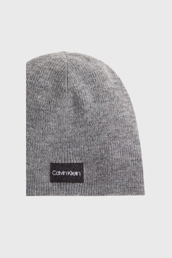 Calvin Klein Classic Wool No Fold Beanie K50K509683